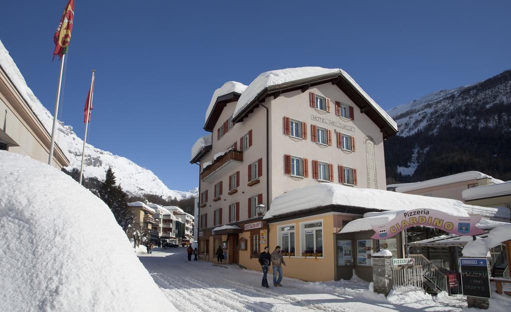 Hotel Heilquelle-Leukerbad-Therme Εξωτερικό φωτογραφία
